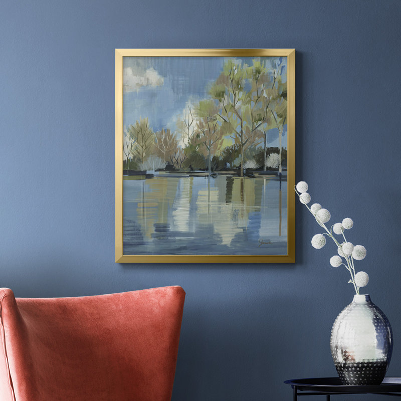 «Enchanted Forest I», reproduction encadrée de qualité supérieure - prête à être accrochée, H 20 po x l 16 po x P 1 po
