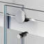 Porte de douche coulissante double sans cadre l 58 "- 60" x H 76 "