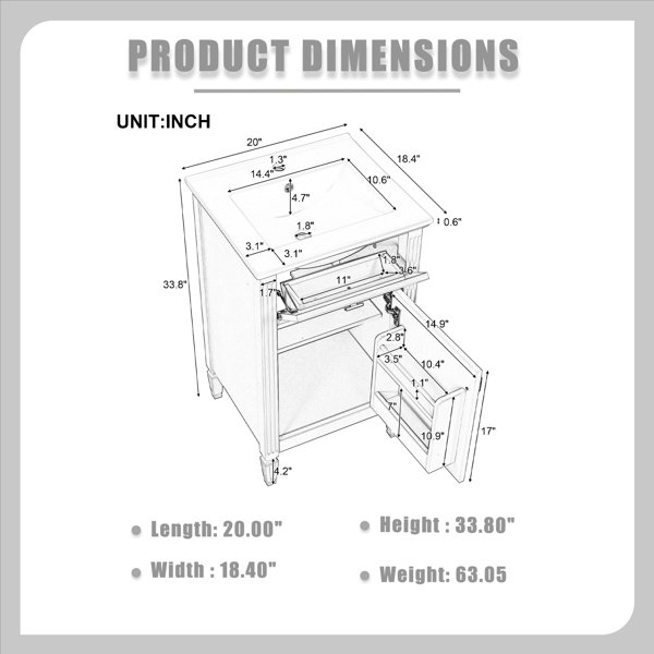 Dimensions du produit