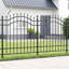 Vidaxl Garden Fence Powder-Coated Steel-116797818-116797822
