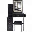 Table de chevet avec armoire de chevet-2023511391