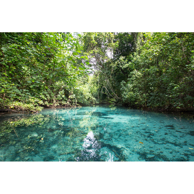 Blue Hole by Frizi - Wrapped Canvas Print, 30.48cm H x 45.72cm W