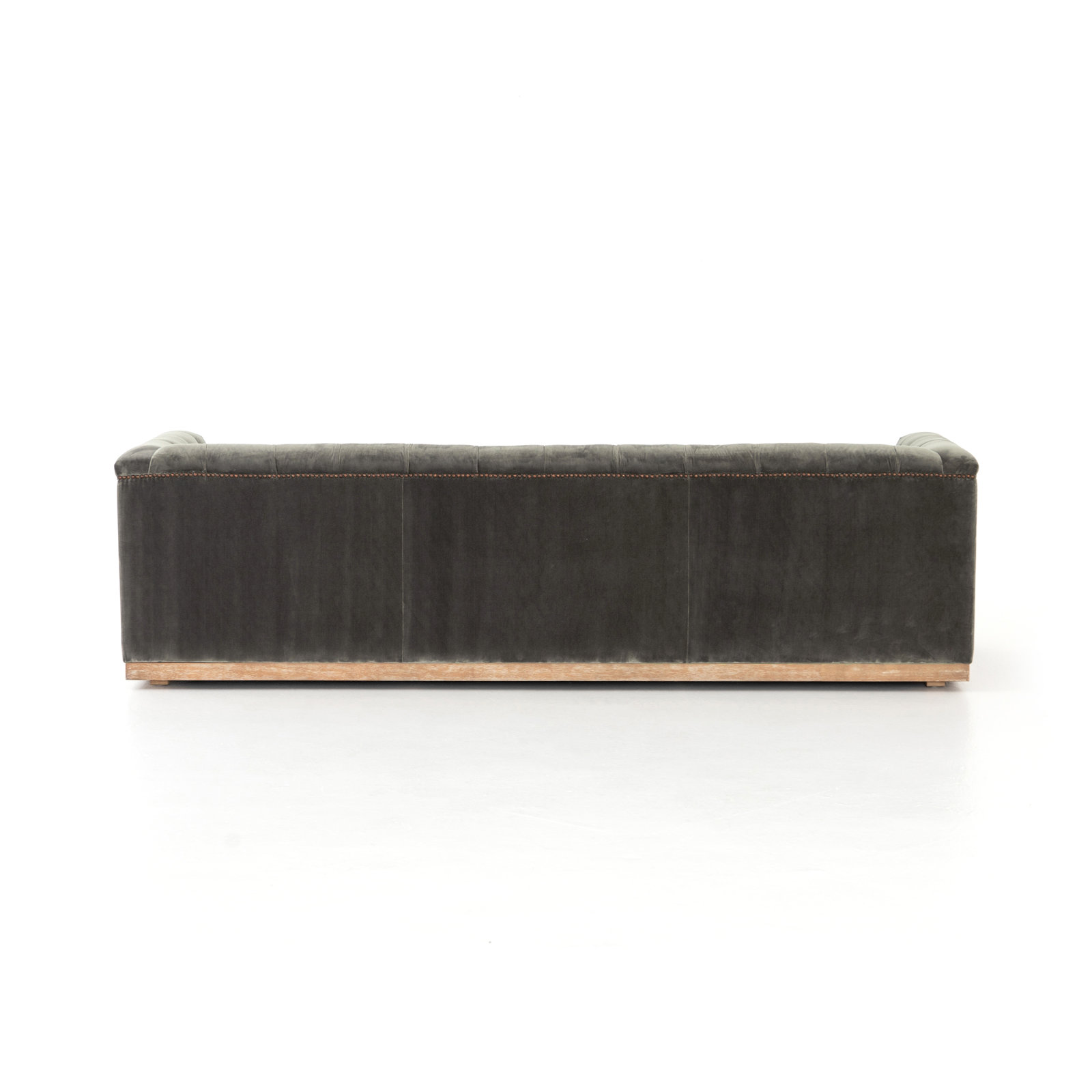 Byer 95'' Upholstered Sofa, Sapphire Birch Polyester Blend