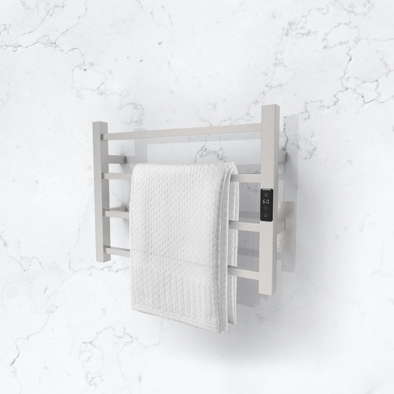 Kony wall-mounted towel warmer, Brossé