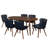 Jevon - Person Four Leg Dining Set-25804284-49518082