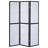 Samatha 52'' W x 70.25'' H 3 - Panel Solid Wood Folding Room Divider