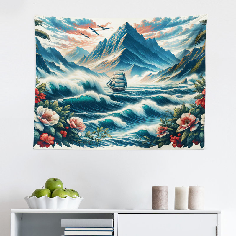 Microfiber Tapestry, 30" H x 45" W