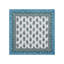 Serviette carrée en polyester Tropez Block
