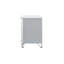Table de chevet LAURA SILVER (comprend seulement la table de chevet)