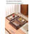 2 Pack Rectangular Tray For Tea Brewing - Bamboo Serving Tray For Bread, Snacks, And A Minimalist Serving Plate-2274534