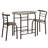 Volmer 3 - Piece Bistro Dining Set-395802441
