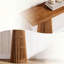 Console en bois massif de style français-2020547837