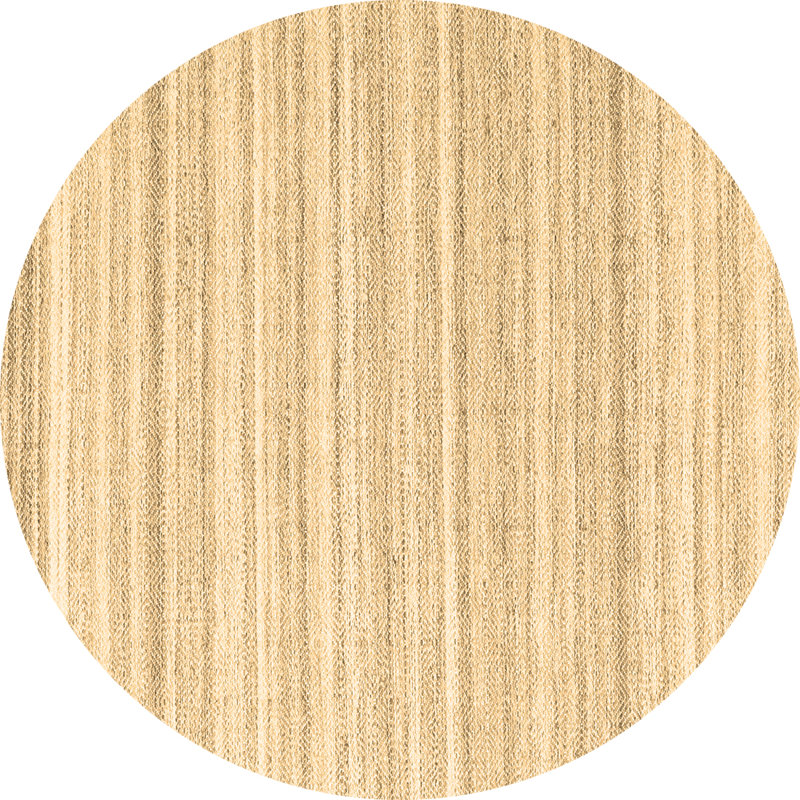 Amanat Washable Striped Indoor Rug, Round 7'