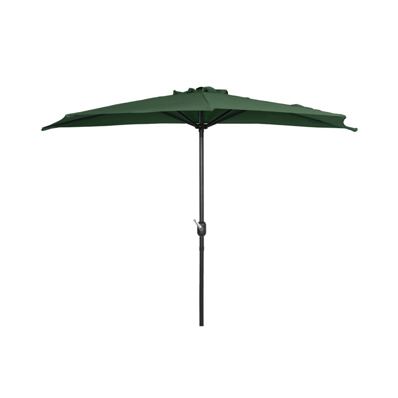 Parasol de marché 9 pi Nicholls, Vert foncé