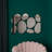 Mares Metal Oval Wall Mirror