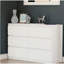 Garde-robe double à 6 tiroirs, chambre à coucher, salon, couloir, blanc