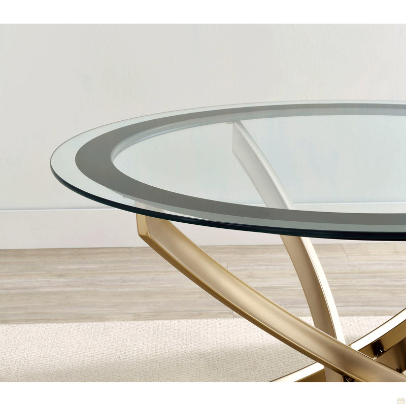 Table de bout Connors, Laiton brossé