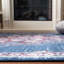 Tapis oriental bourgogne / ivoire Barcus-1168039247