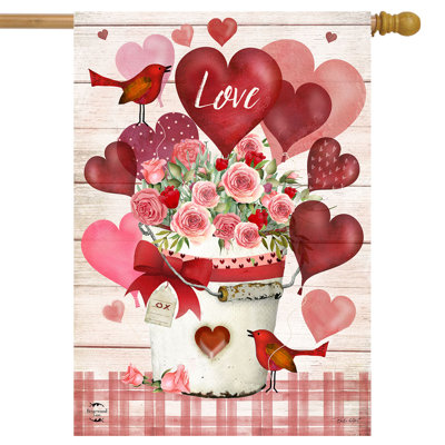 Drapeau de la maison Love Bouquet