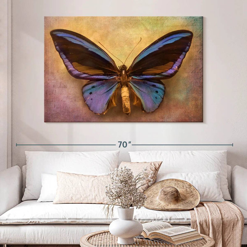 Original Butterfly, 34" H x 51" W