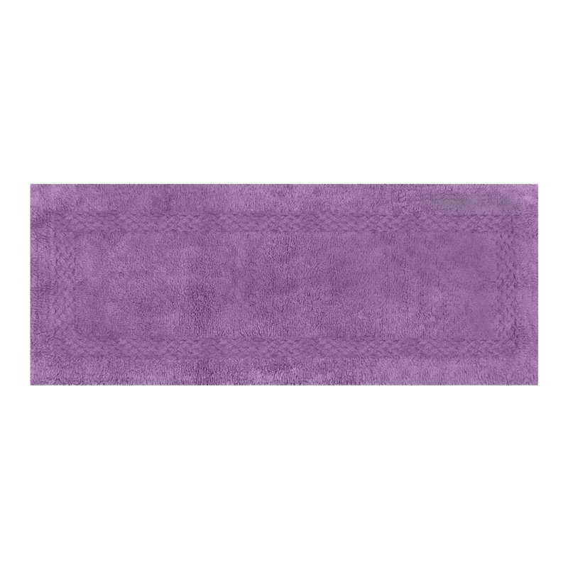 Antigona Soft Bath Rug, 21" W x 54" L, Purple
