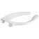 Stronghold Elongated Toilet Seat with Integrated Handle and Quiet-Close Check Hinge