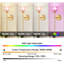 Ensemble de 2 appliques murales à piles Tulip (avec ampoules incluses), à piles et à intensité variable avec télécommande RVB-977888994