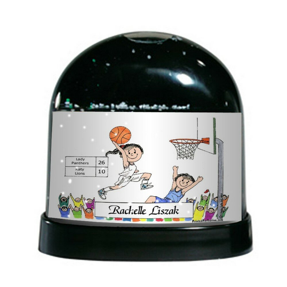 The Holiday Aisle® Friendly Folks Cartoon Caricature Female Basketball ...