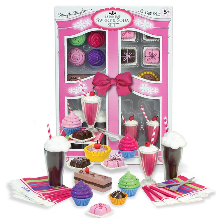 Make a Milkshake, 18-inch Doll Ice Cream Set