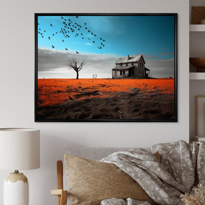 «Farmhouse Morning Serenade», reproduction sur toile