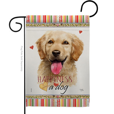 Double Sided 18.5'' H x 13'' W Polyester Animal House Flag