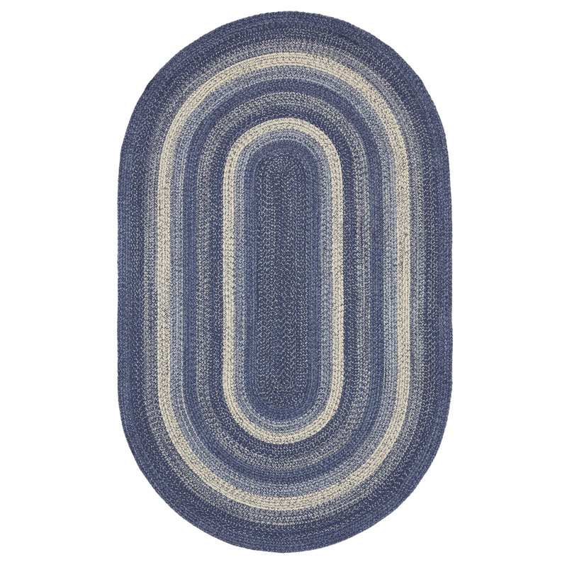 Birtwhistle Geometric Indoor Rug, Oval 5' x 8'