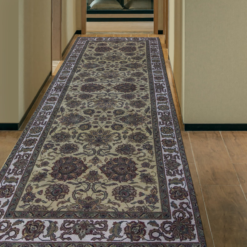 Tapis de couloir doré de haute qualité Trinity