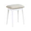 Ensemble de coiffeuse avec miroir, tiroirs de rangement et tabouret assorti, meubles de chambre à coucher, blanc-2038669559