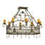8 Light Pot Rack