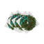Christmas Wreath Cotton Sateen Cocktail Napkins-2097327500