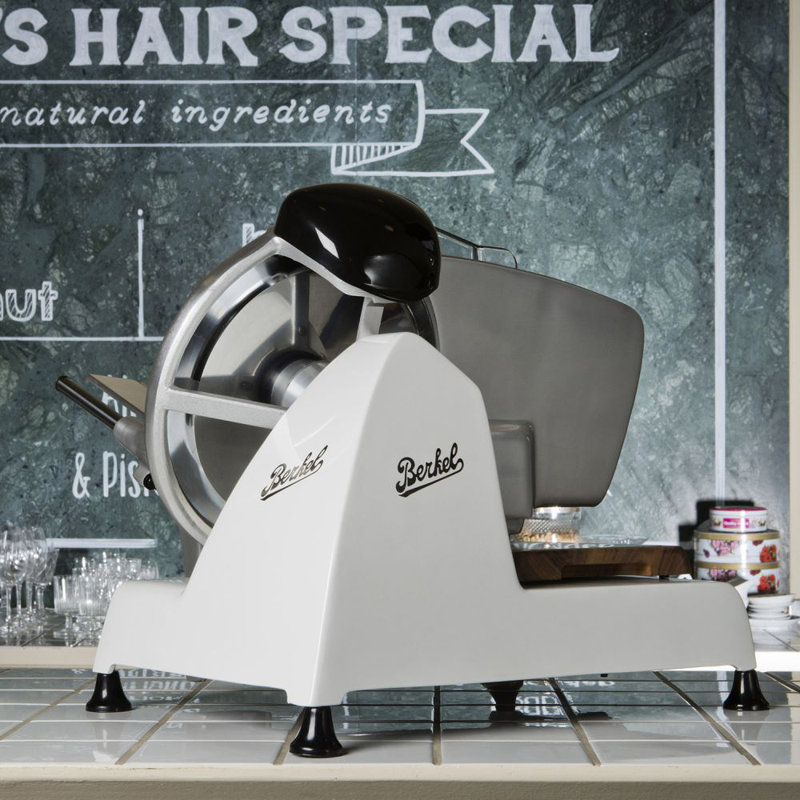 Red Line 250 Electric Food and Meat Slicer with 10-inch Blade for Home, White