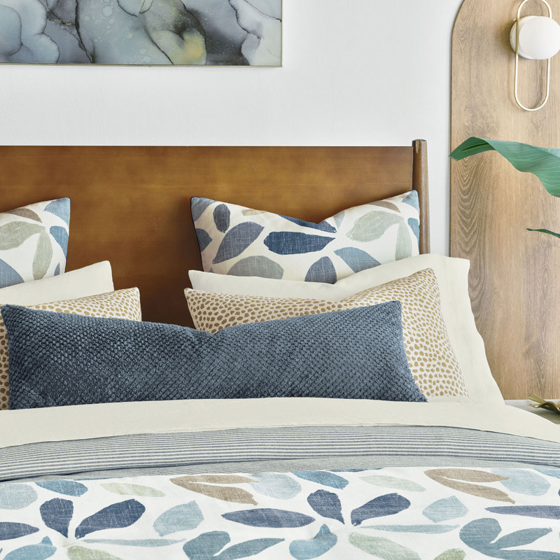 Mira Pillow Cover & Insert, Rectangle 13"H x 36"W
