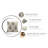 Fabdivine Floral Linen Pillow Covers Decorative Neutral Accent Throw Pillows for Couch, Living Room, Indoor Size- 14X20 Inch-736605341-736594943