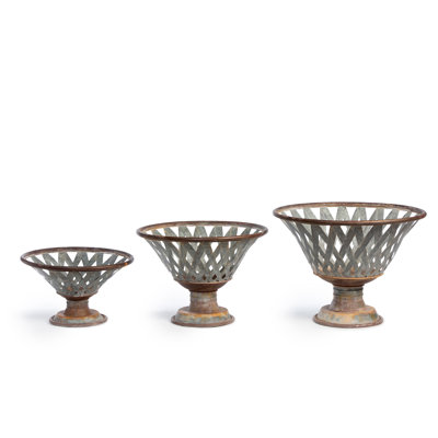 Metal Decorative Bowl Set