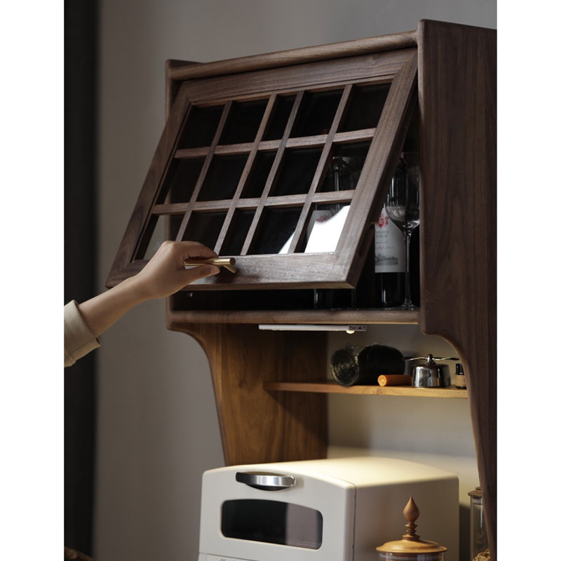 Modern Narrow Edge Minimalist Accent Cabinet