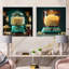 Éclat rétro Popcorn Embrace - ensemble de collage popcorn carré de 2-1827247558-1827247559