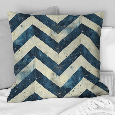 Chevron Charm II - Chevron Throw Pillow