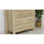 Hopkint Chest Of 4 Drawers Home Storage Clothes Cabinet Metal Handles Base-2016606050
