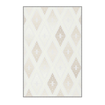 Stylish Woven Carpet, 100% Polyester, Pile Height: 0.3 in | Antibacterial & Non-Slip Underside, 3D Digital Printing | Machine Washable, Perfect for Home Décor, Living Room & Bedroom Use
