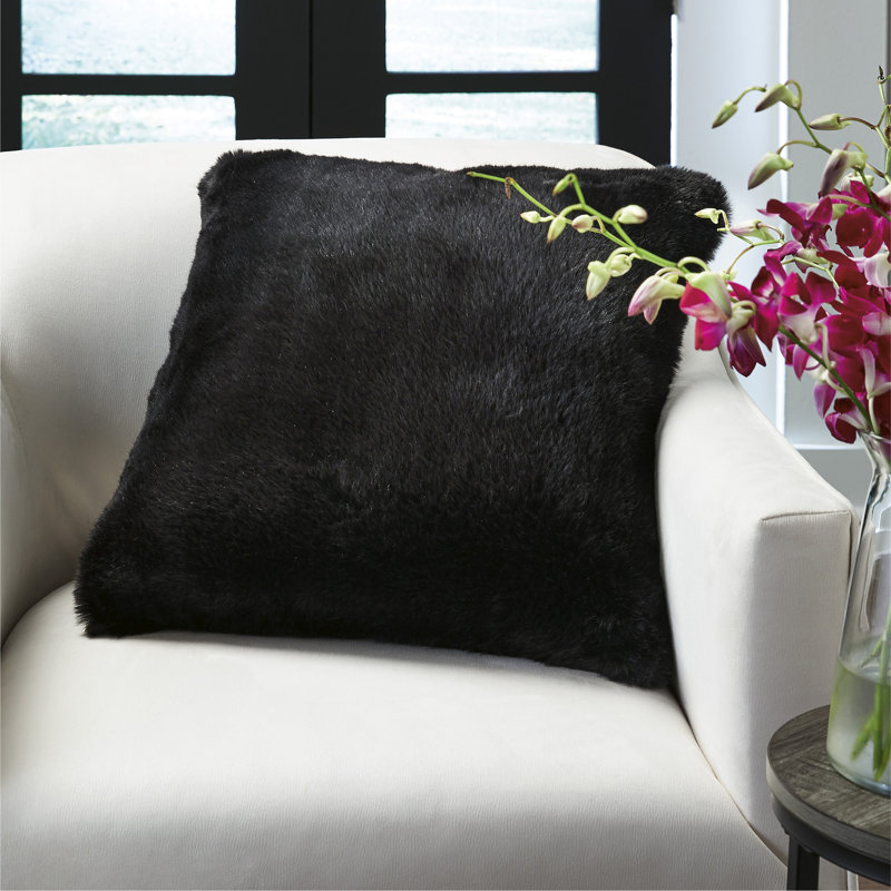 Sceinnker Throw Pillow, Black
