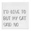 «My Cat Said No Canvas», art mural par SD graphiques studio-143750306