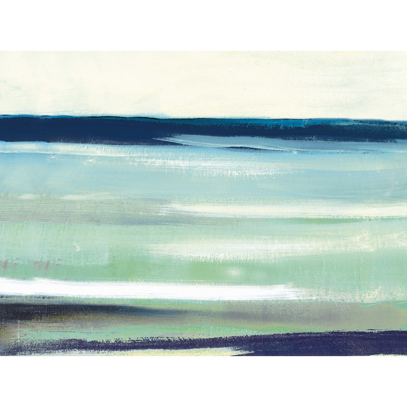 «Cool Ocean» - peinture sur toile tendue, H 12 po x l 16 po
