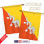 Drapeau de maison / jardin en polyester Bhutan-18886198