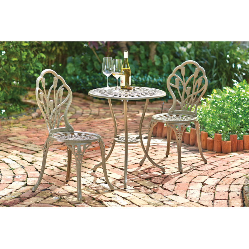 Wilkins Round 2 - Person Outdoor Dining Set, Sand